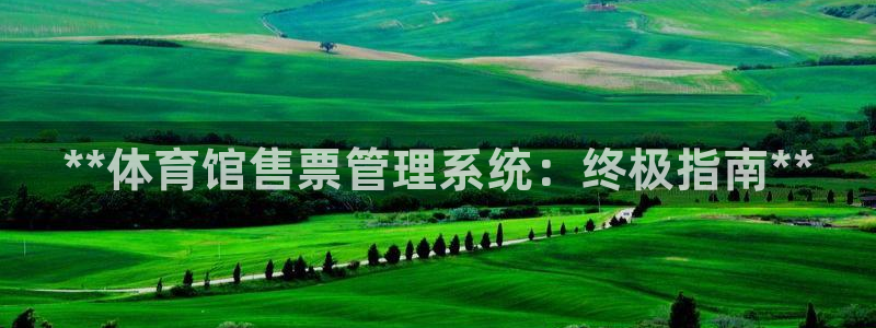 必一体育官网网址：**体育馆售票管理系统：终极指南**